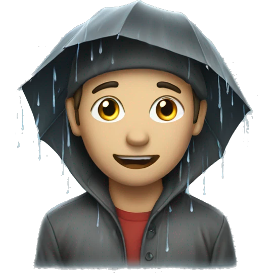 rain emoji