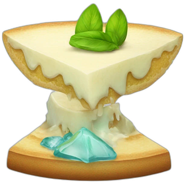 sandía con hielo emoji