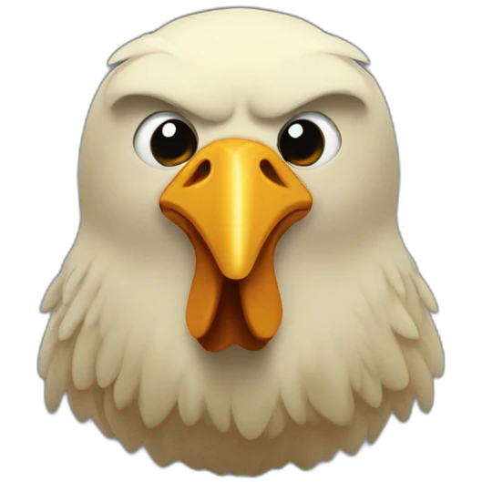 Noir qui mange du poulet emoji