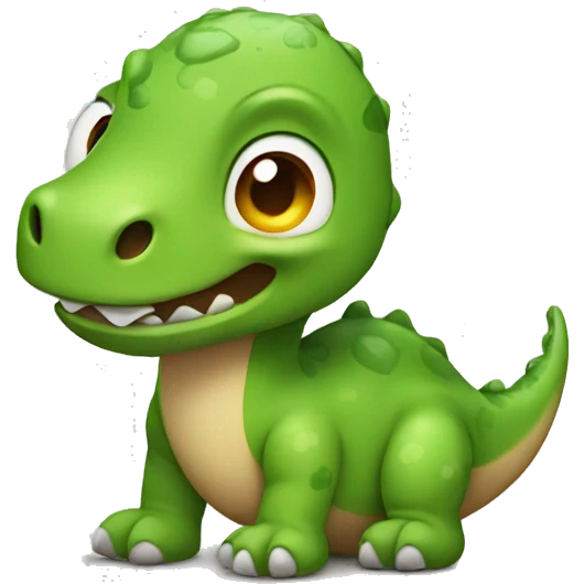 Cute dinosaur  emoji