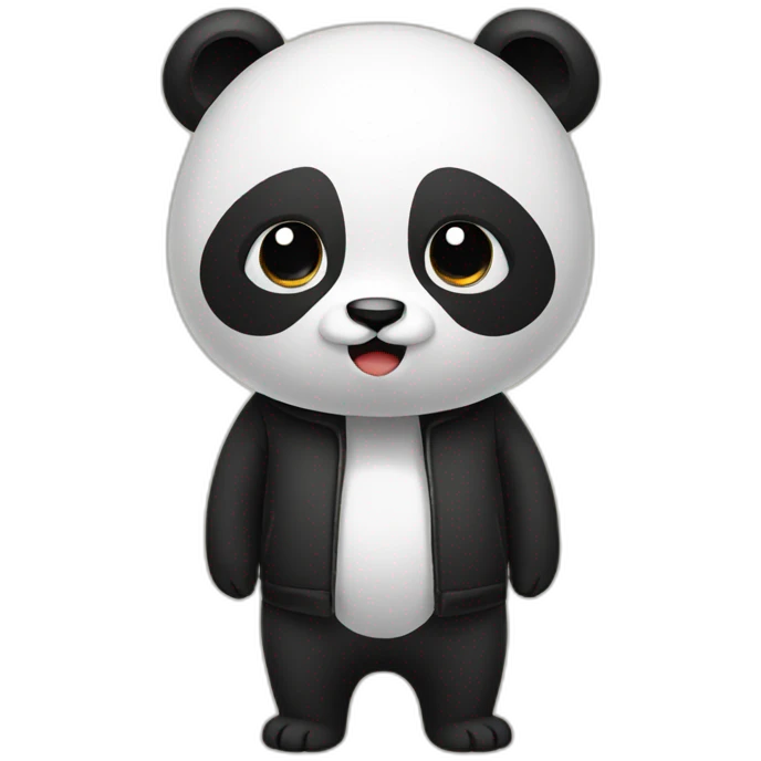 Poor panda emoji