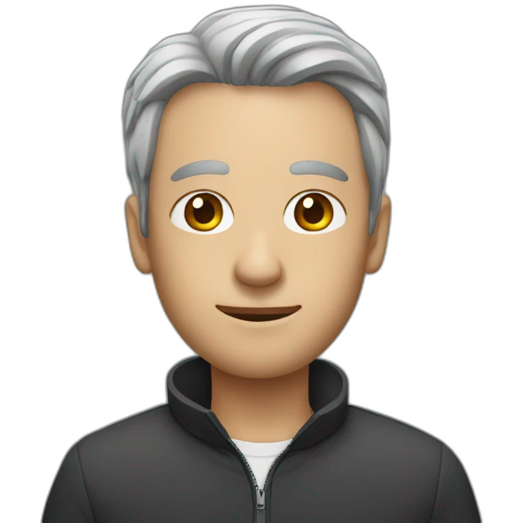 man with head for camera emoji (sigma) emoji