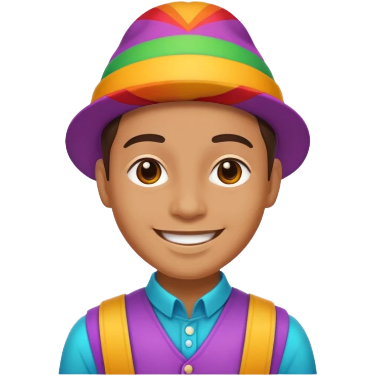 a creative clothing maker profile picture  emoji