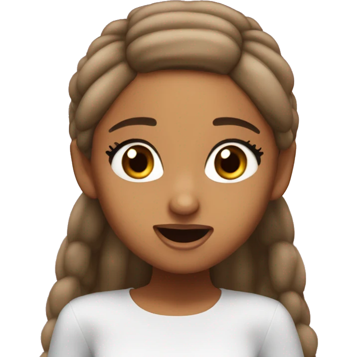 ariana grande singing  emoji