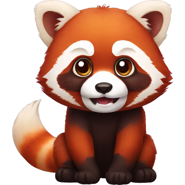 Red panda  emoji