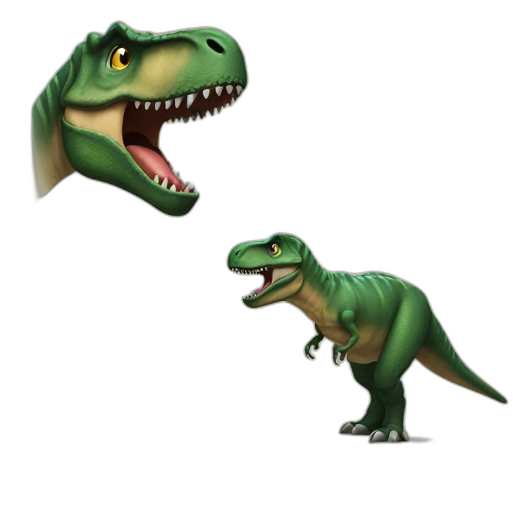 T-rex emoji