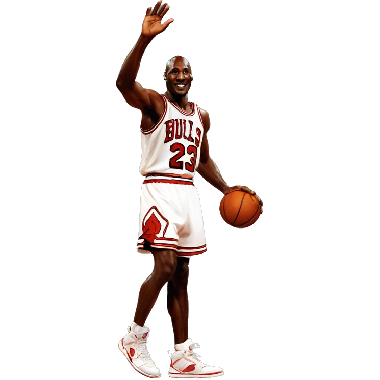 michael jordan gives you high five emoji