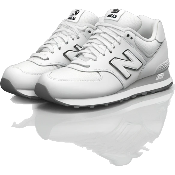 White New Balance shoes emoji