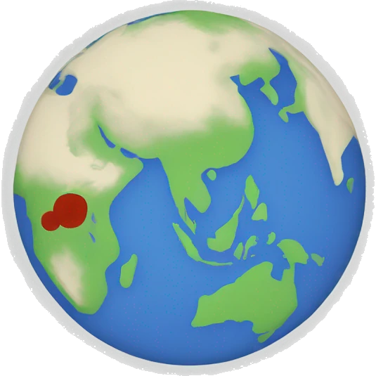 Image of the asian continent emoji