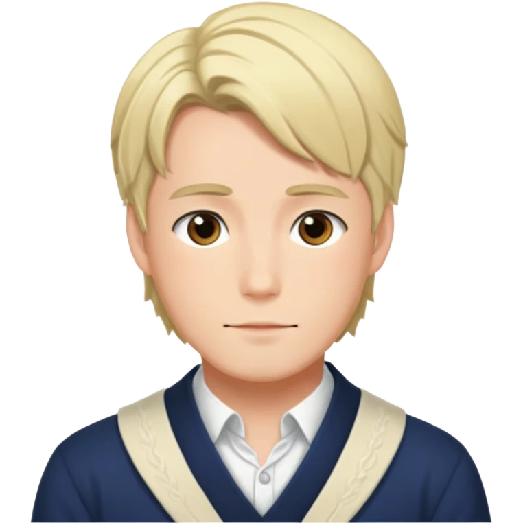 Norwegian handsome romantic shoujo anime man emoji