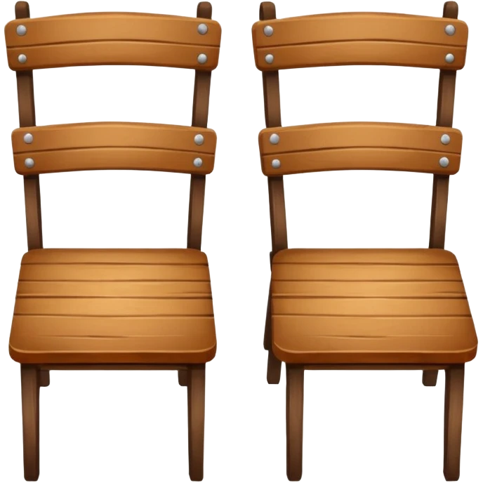 Cabin chairs emoji