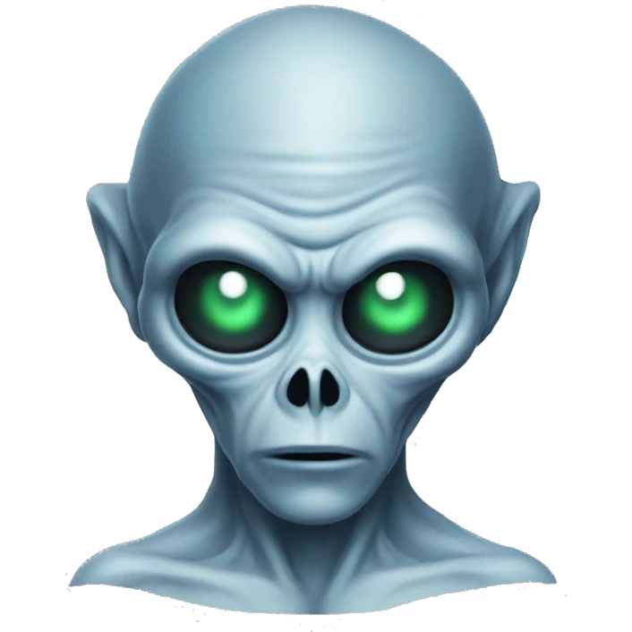 Cold Alien emoji
