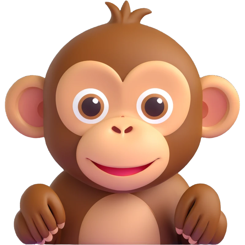 Monkey emoji