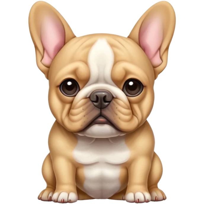French bulldog emoji
