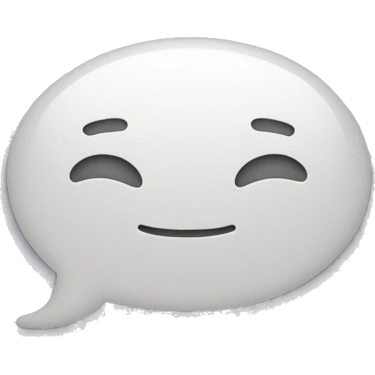 chat bubble emoji