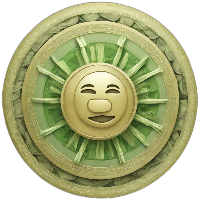 Money Mandala emoji