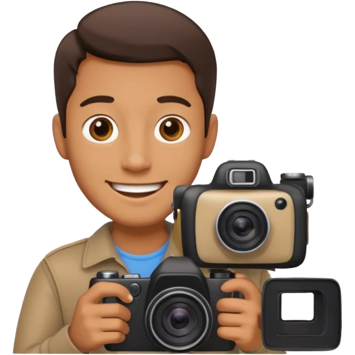 man with Camera emoji