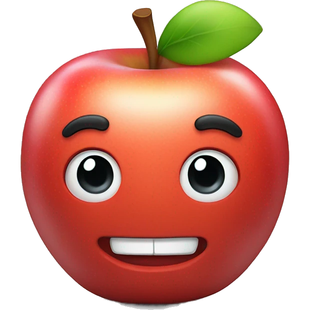 3d Apple  emoji