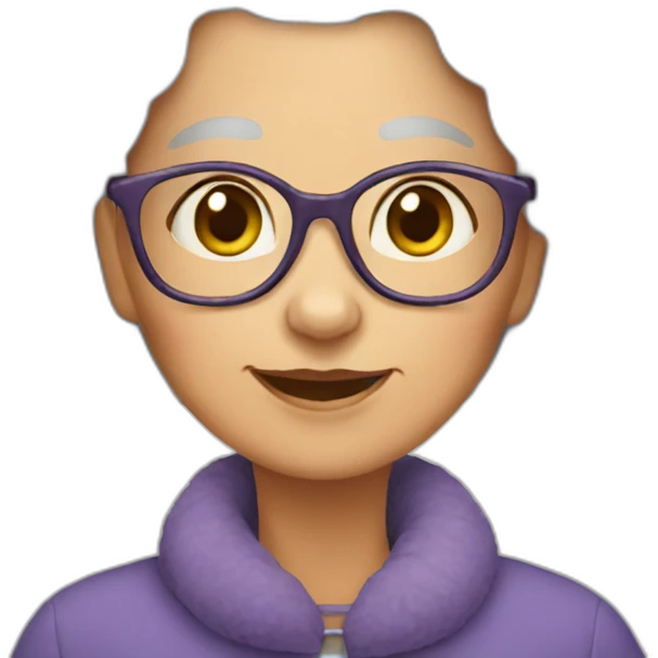 Old cat lady emoji