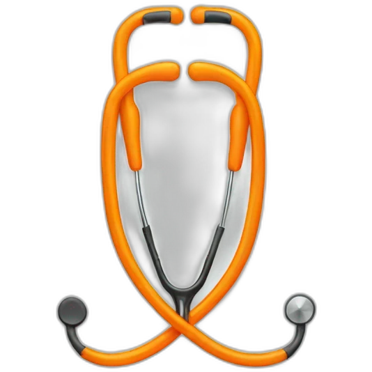 orange stethoscope emoji