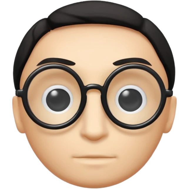Harry Potter glasses emoji