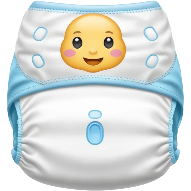 Baby diaper emoji