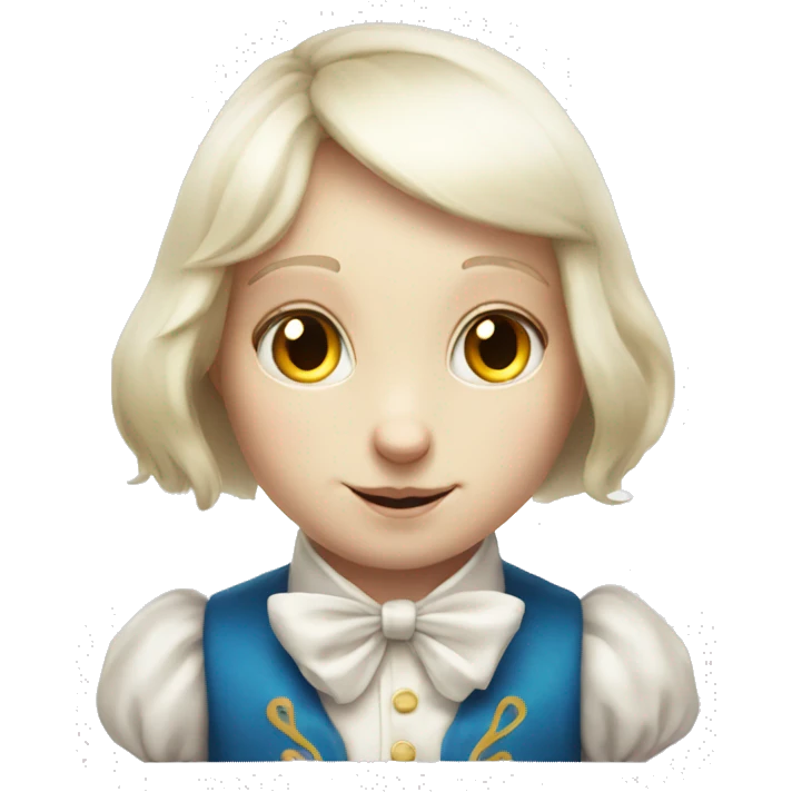 white rabbit like alice in wonderland but british emoji