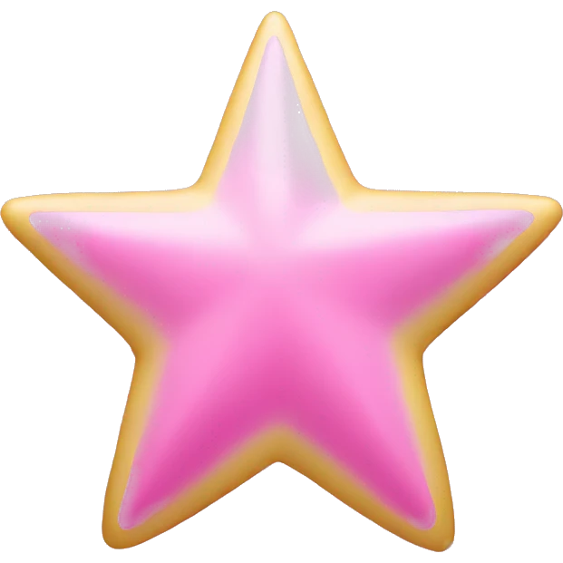 pink star emoji