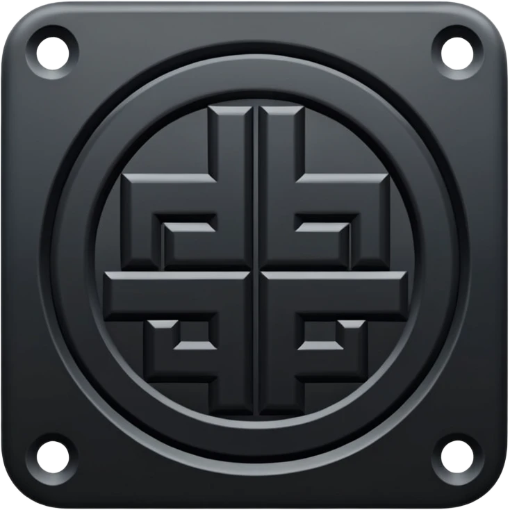 45⁰ rotating swastika emoji