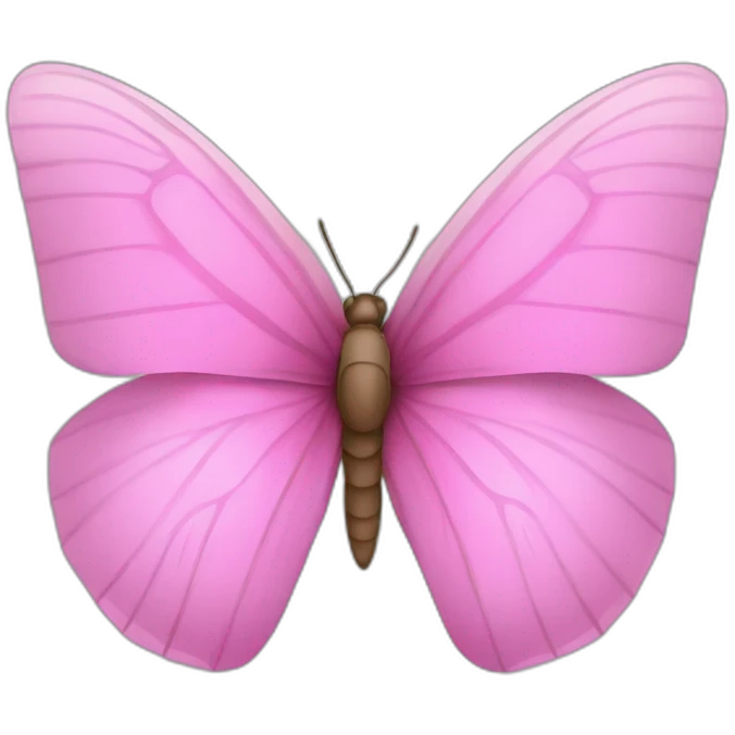 borboleta-rosa emoji