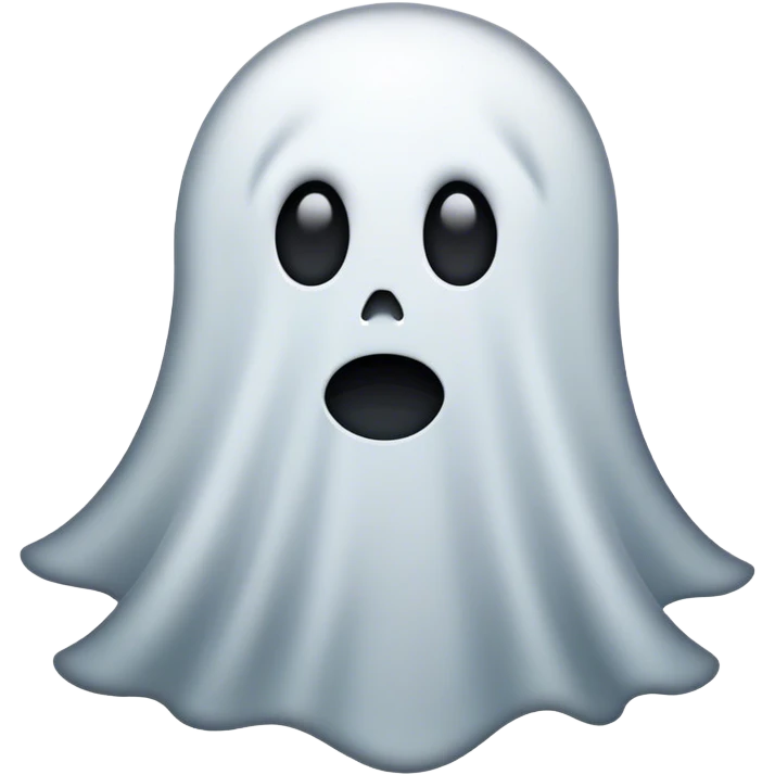 ghost shadow  emoji