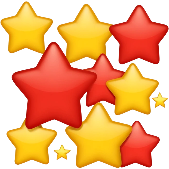 speech bubble with Chinese flag colors emoji