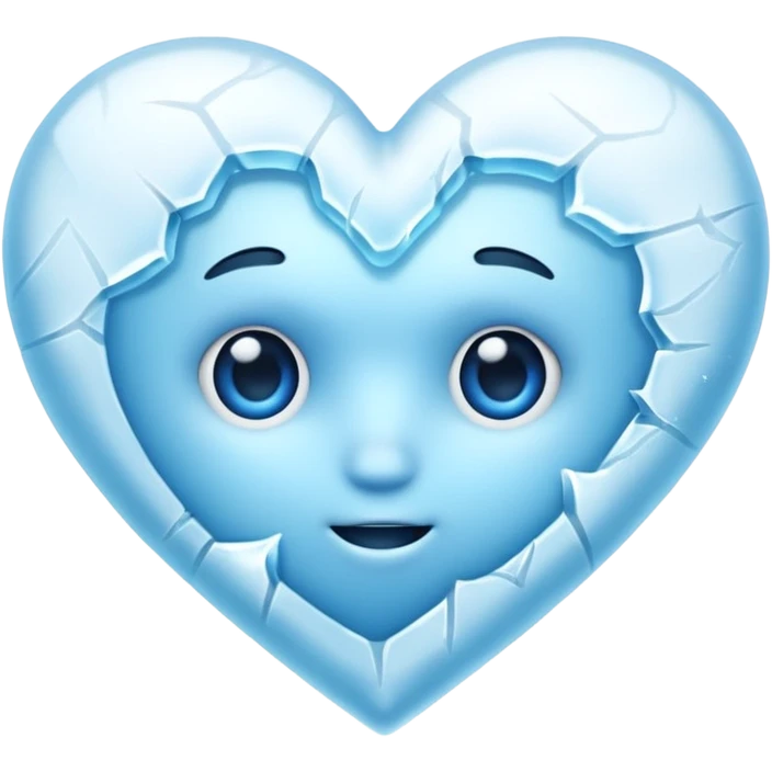 winter cold heart emoji
