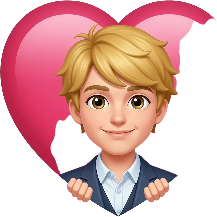 Cœur femboy emoji