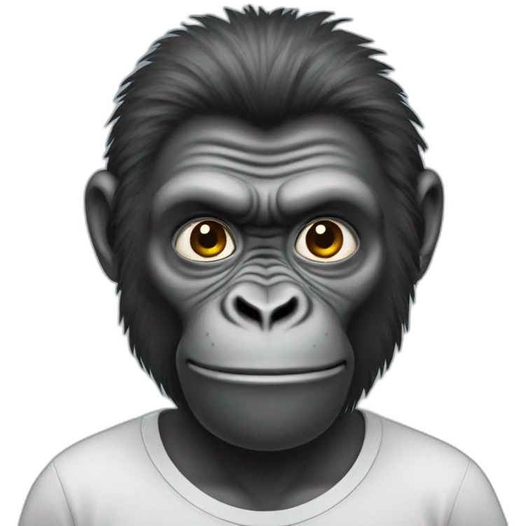 teenage gorilla emoji