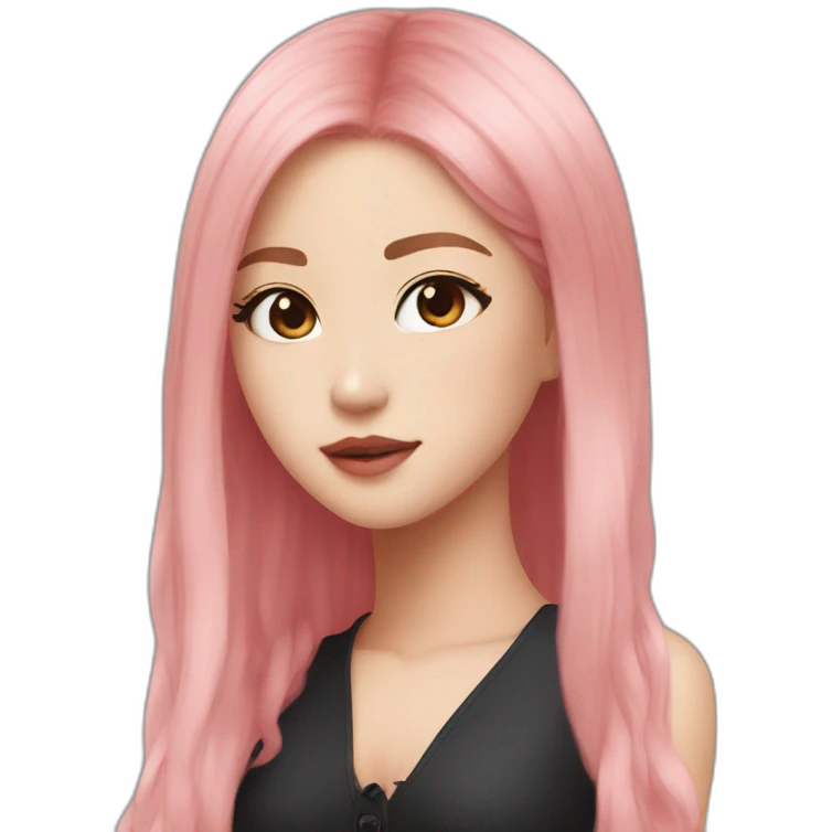 Rosé blackpink emoji