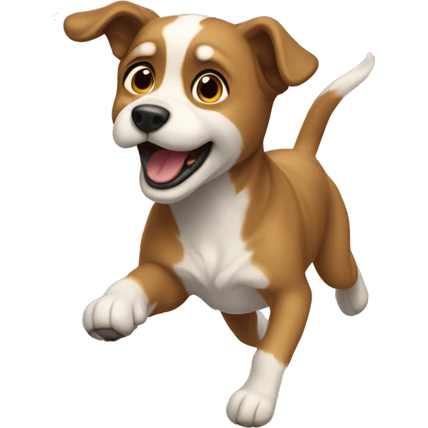 Perro volando emoji