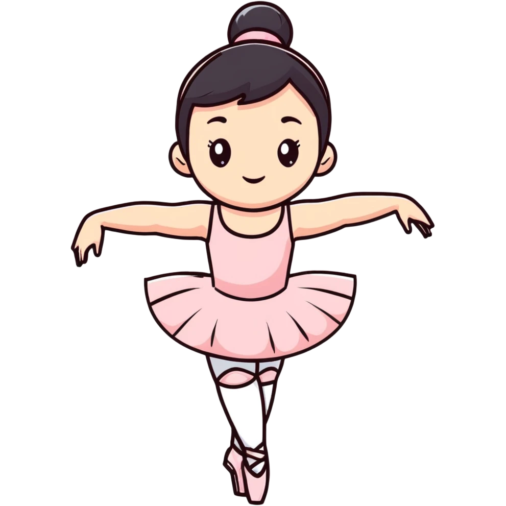 girl doing ballet emoji