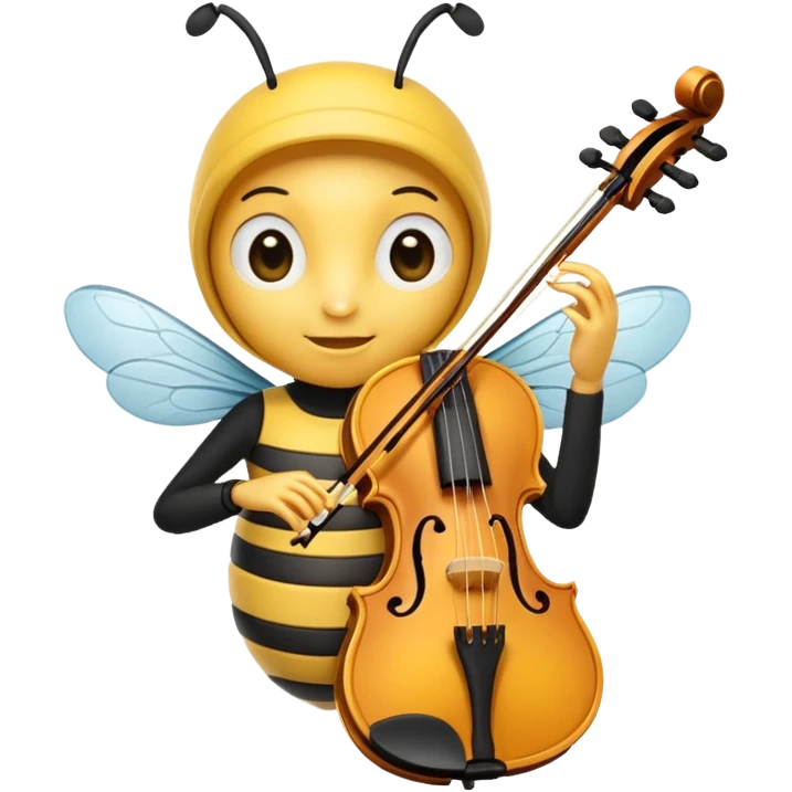 violinplayer bee emoji