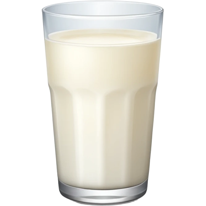 milk glass with shadow emoji