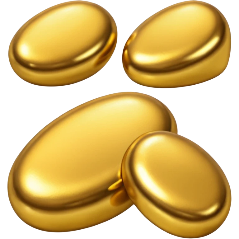gold like stones emoji