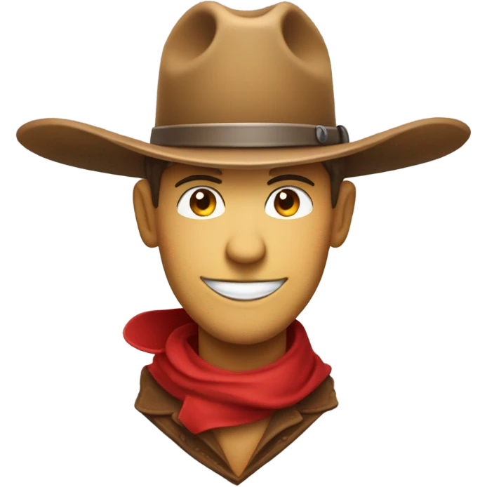 Mix two emoji : cowbow face and access forbidden emojis emoji