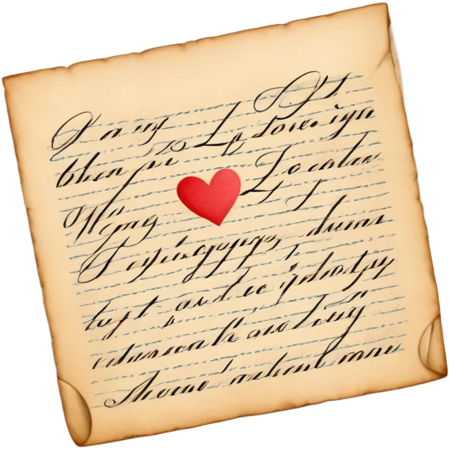 love letter emoji