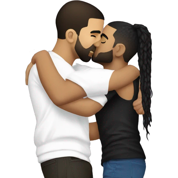 drake kissing drake kissing drake kissing drake emoji
