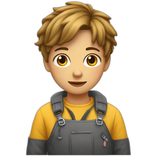 garçon sur une fille emoji