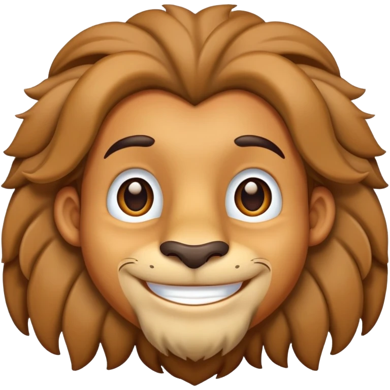 León sonriendo  emoji