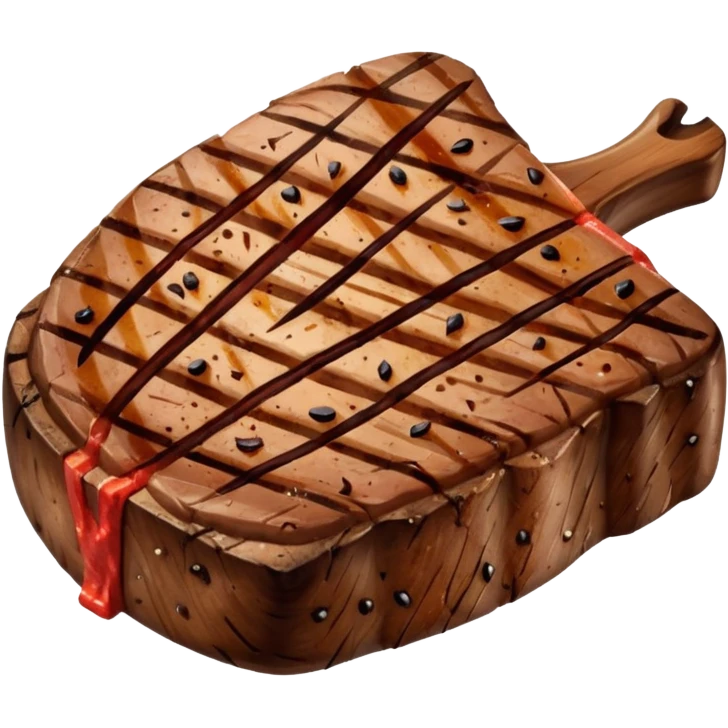 dejándole la carne emoji