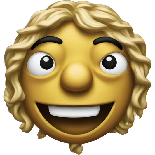 A muppet and a nickel coin emoji