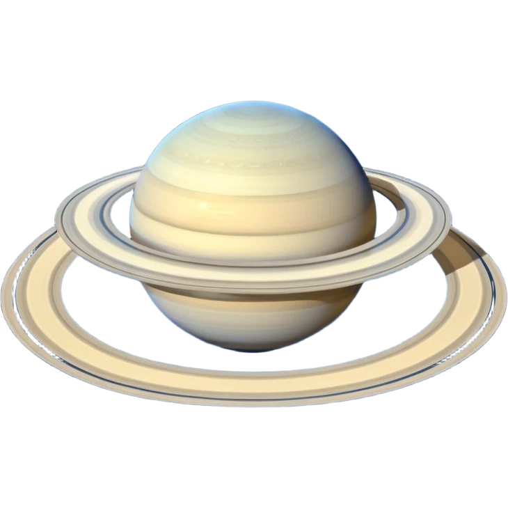 blue saturn emoji