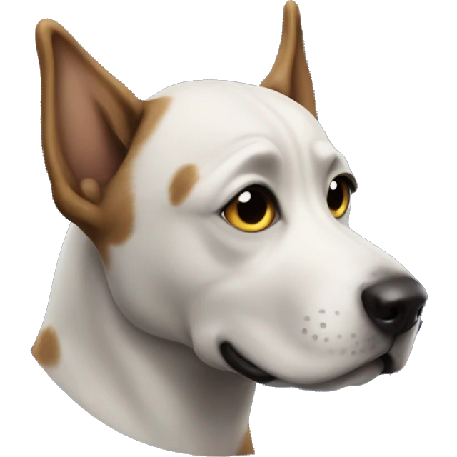 perro en la luna emoji